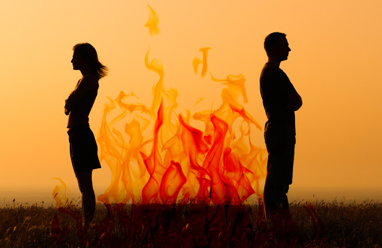 discontentment burn your marriage